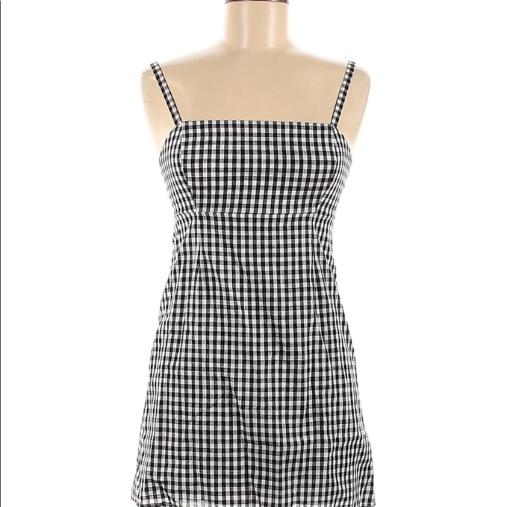 Dress by cooperative black & white checkered